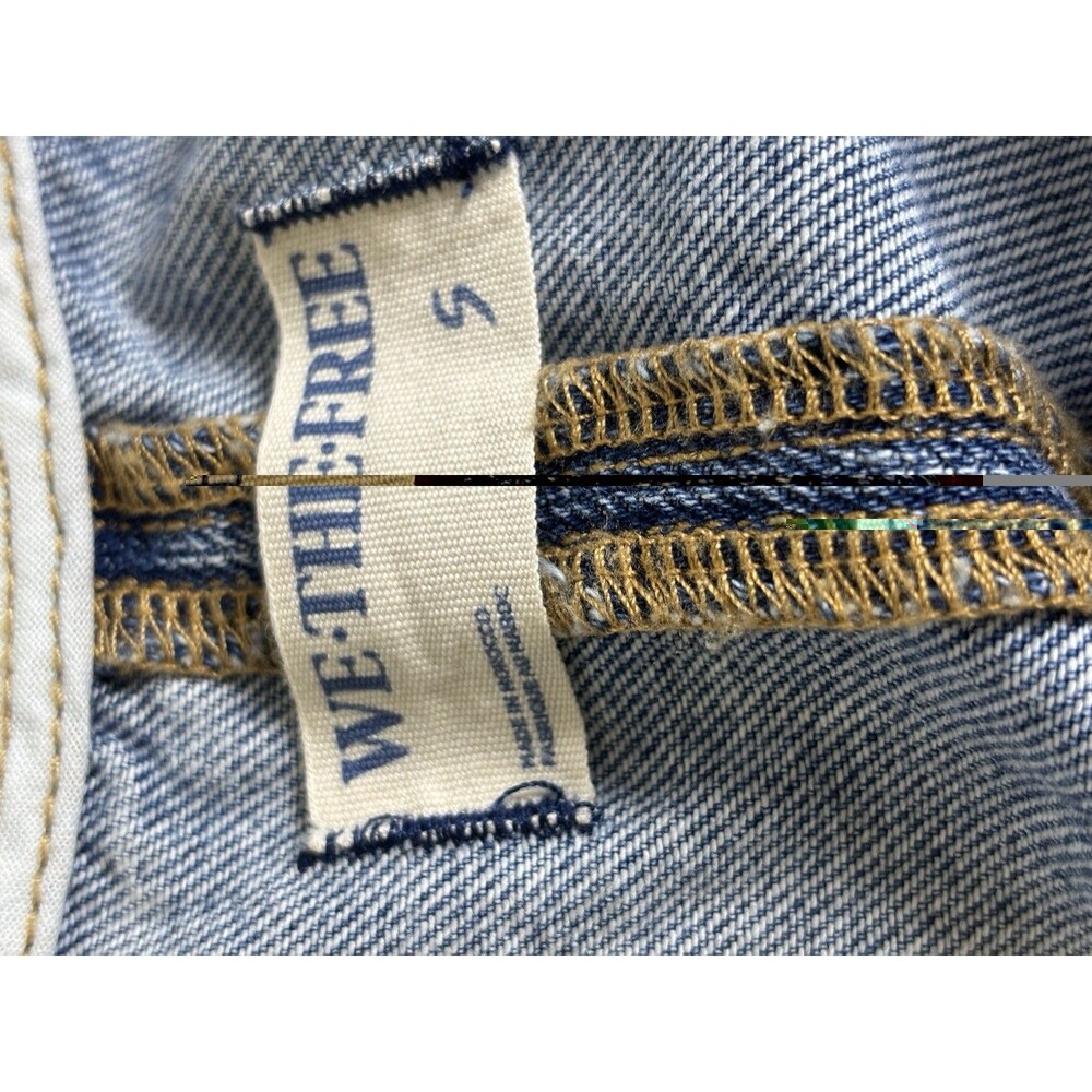 We The Free Denim Overall Dress Women’s Size S - Picture 6 of 6
